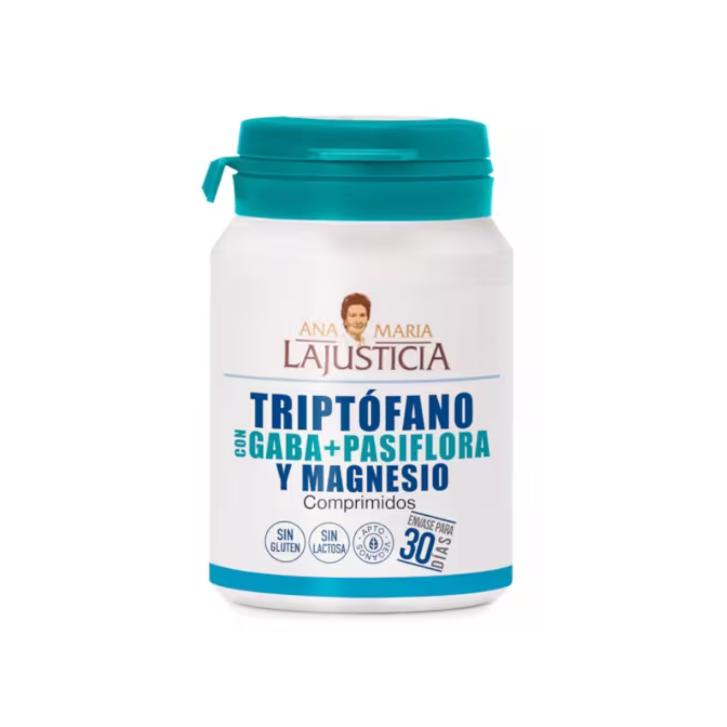 Triptófano con GABA + Pasiflora y Magnesio – Ana María LaJusticia