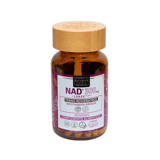 NAD+ 300 TRANSRESVERATROL Y NICOTINAMIDA