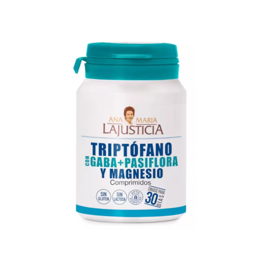 Triptófano con GABA + Pasiflora y Magnesio – Ana María LaJusticia