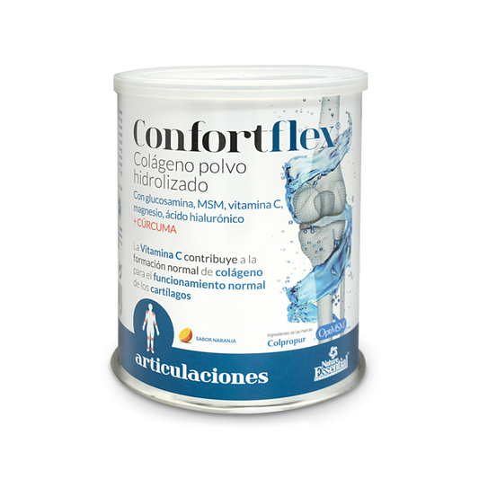 ⭐ Confortflex – Colágeno Hidrolizado con Glucosamina, MSM, Vitamina C, Magnesio, Ácido Hialurónico y Cúrcuma