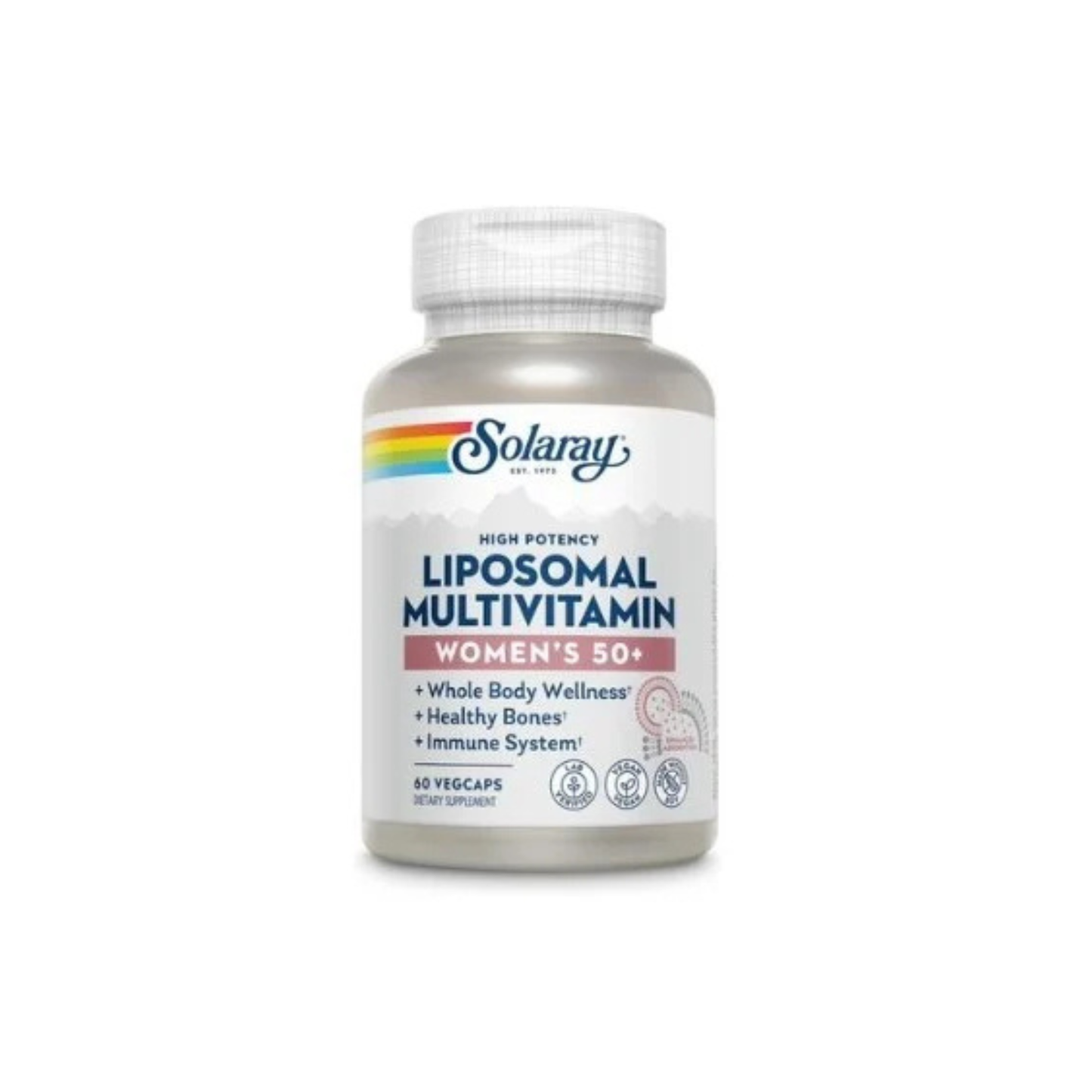 Solaray – Liposomal Multivitamin Women’s 50+ (60 cápsulas)